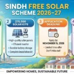 Sindh Free Solar Scheme