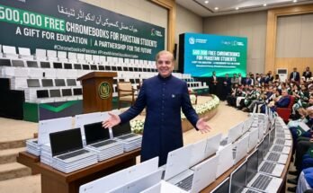 Pakistani Prime 500,000 Chromebooks