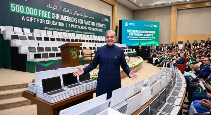 Pakistani Prime 500,000 Chromebooks